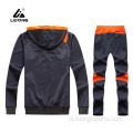 Heren Zipper Hoodie Tracksuit voor het joggen van mannen